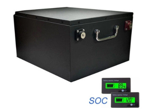 Сильнотоковая батарея тележки гольфа Lifepo4 48V 200A перезаряжаемые с BMS