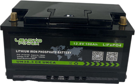 С батареи 100Ah 120Ah иона лития трейлера туриста 12v дороги перезаряжаемые