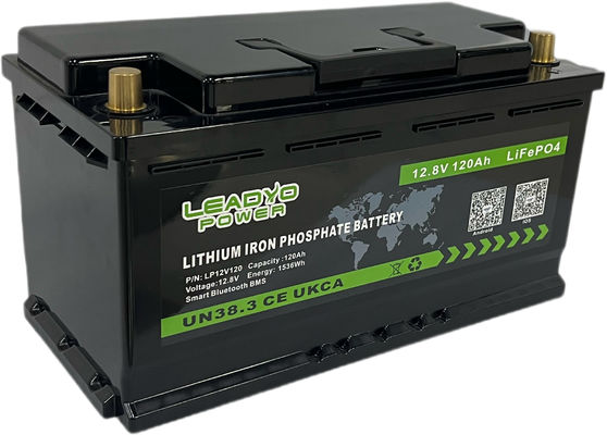 Хранение солнечной энергии paclFor батареи утюга лития приложения DIN L4 L5 12V 100Ah 120Ah Lifepo4 LFP Bluetooth