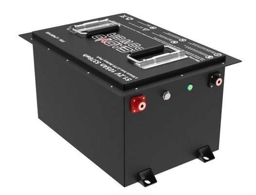LiFePO4 Golf Cart 48V 51.2V 105Ah Литий-железные аккумуляторы LFP с ЖК-дисплеем / зарядным устройством