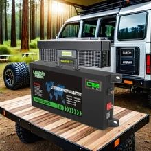 12В 120Ah Slimline LiFePO4 батарея с терминалами M8 компактный размер