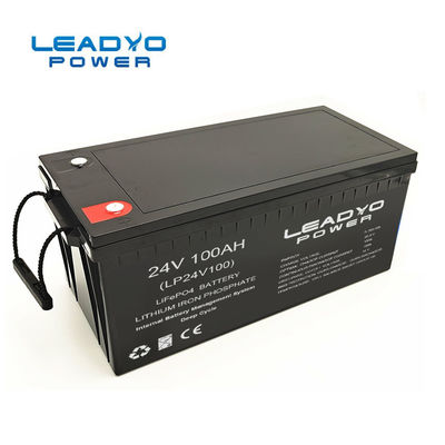 Купить батарея цикла иона лития 100ah 24V глубокая для возобновляющей энергии и морского пехотинца онлайн изготовление
