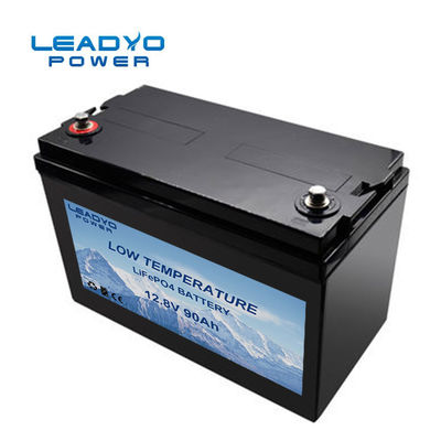 батарея фосфорнокислого железа лития батареи 12V низкой температуры LiFePO4 12kg 90Ah