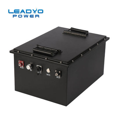 блок батарей AGV цикла LiFepo4 батареи машины пола 48V 100Ah очищая глубокий