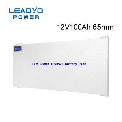 Купить Батарея 12V 100Ah цикла Slimline лития LEADYO глубокая заменяет батарею каравана AGM онлайн изготовление