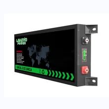 Максимальный ток зарядки 100A 12V Slimline батарея с терминалами M8