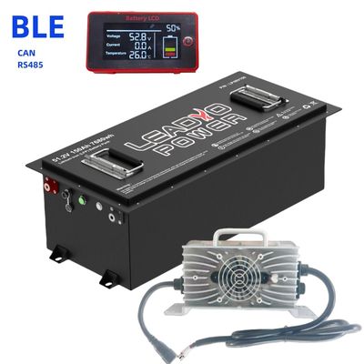 Хорошая цена Умный 48V 150Ah литий LiFePO4 аккумуляторный пакет для электрического грузового рикшоу Тук-Тук трехколесный онлайн