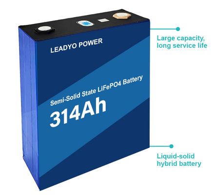 Хорошая цена LiFePO4 Полутвердое состояние 3.2V 314Ah Литий приматические батареи ячейка онлайн