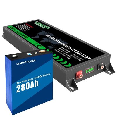 Хорошая цена 12В Slimline 4X4 Offroad 12,8V 280Ah Полутвердое состояние LiFePO4 батарея онлайн