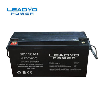 Подгонянный 36 литий-ионный аккумулятор 480X170X240mm батареи 50Ah LFP грузоподъемника вольта