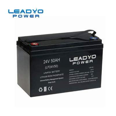 Умный легковес батареи 24V 50Ah машины чистки пола LiFePO4