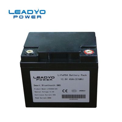 Батарея случая 12V 50Ah Lifepo4 Screwable с Bluetooth 197x166x168mm