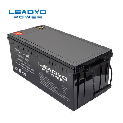 Литий-ионный аккумулятор LiFeP04 Bluetooth 24V 100ah делает водостойким для яхт шлюпки e